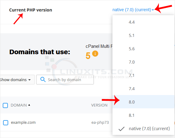 cP-CL-current-PHP-version-option.png